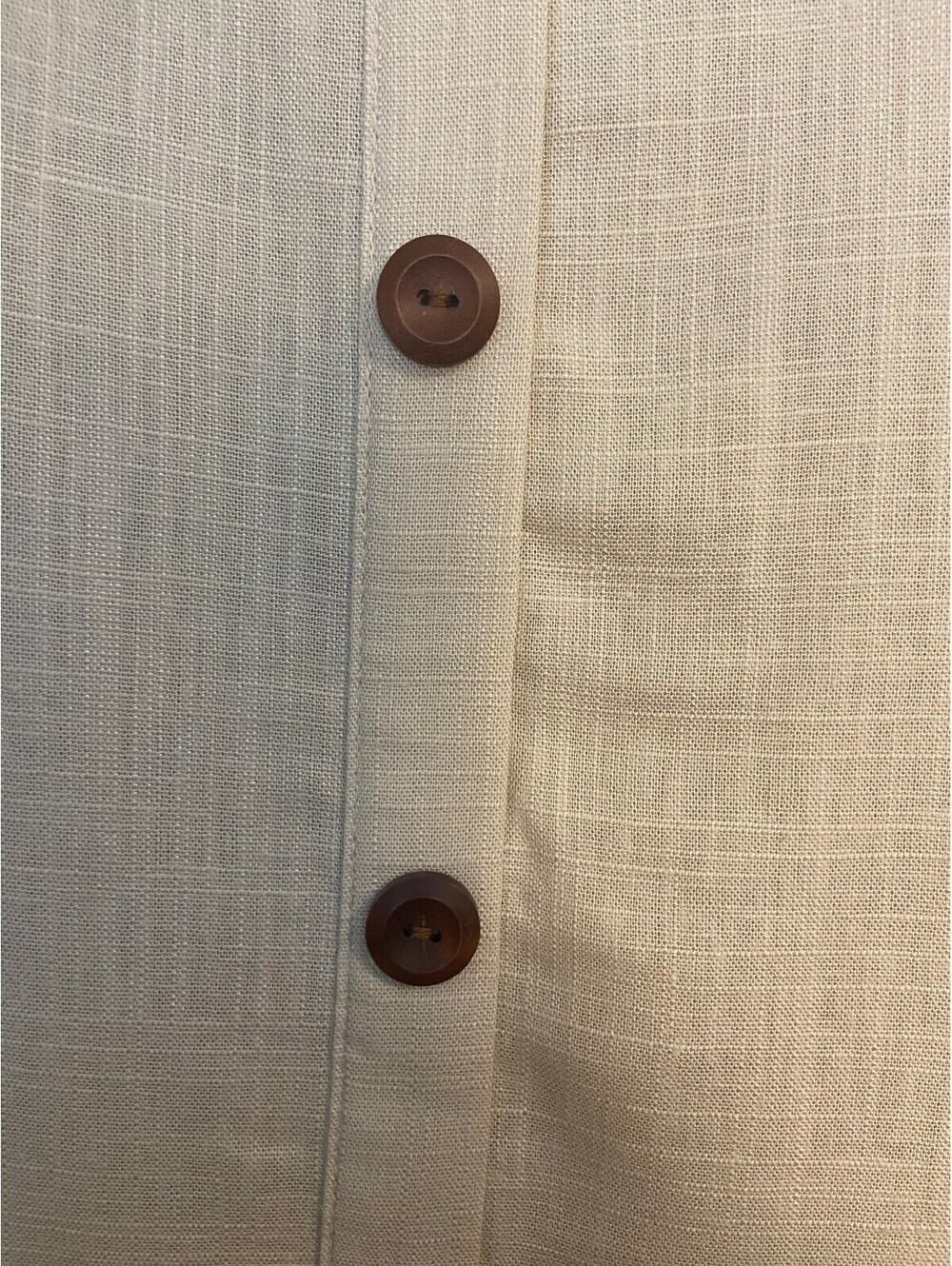 Torrid Natural Midi Linen Button Up Skirt 1X 14-16 - Picture 2 of 9